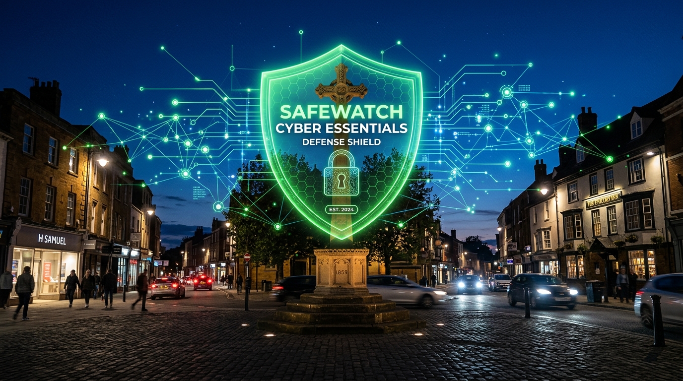 Cyber Essentials Banbury Cross Landmark & SafeWatch HQ