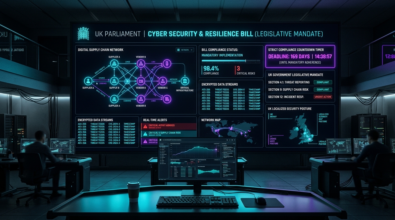 UK Cyber Security and Resilience Bill Parliamentary Mandate